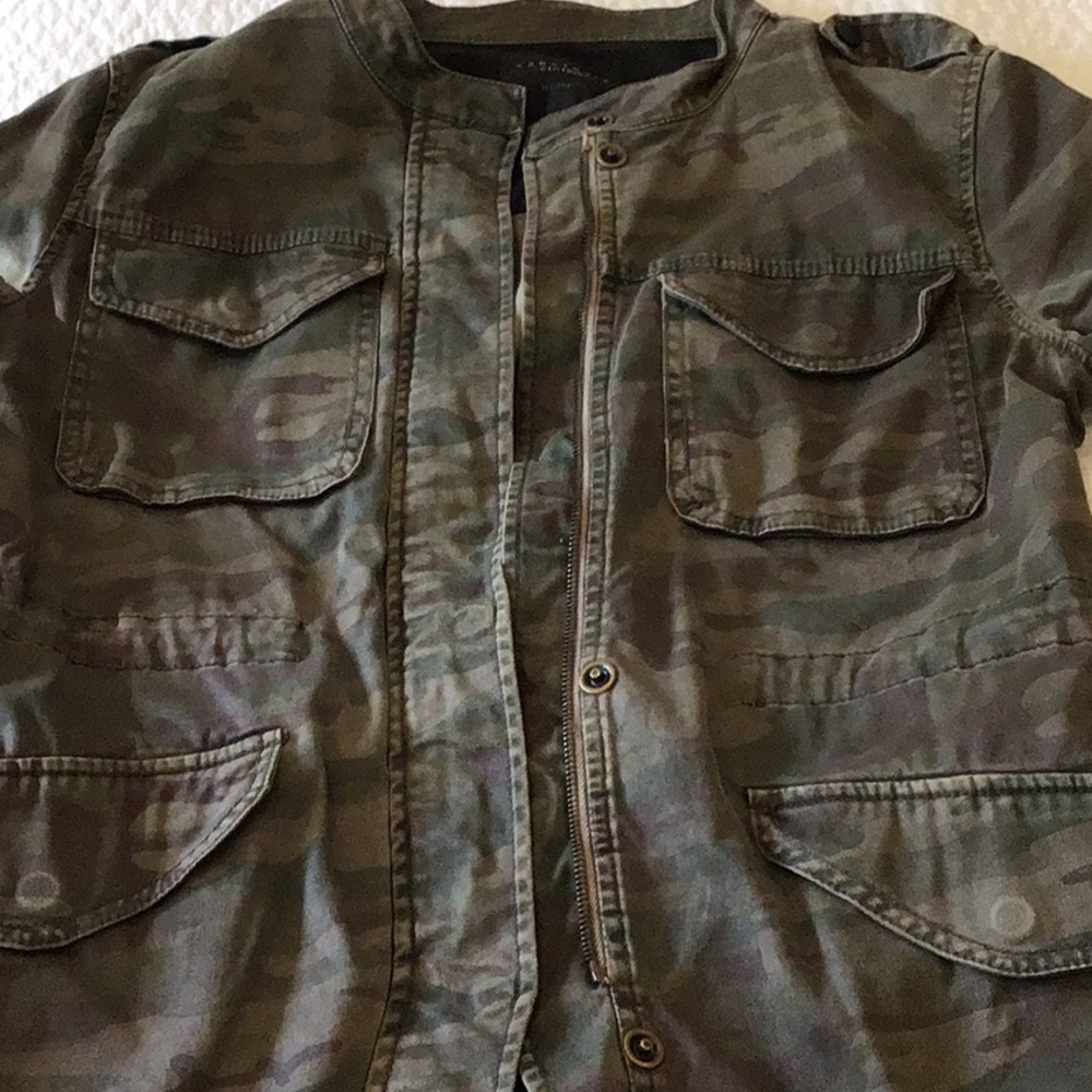 Sanctuary Camouflage Jacket size large